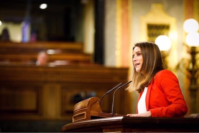 La diputada de Cs por Sevilla, Virginia Salmerón, en una foto de archivo