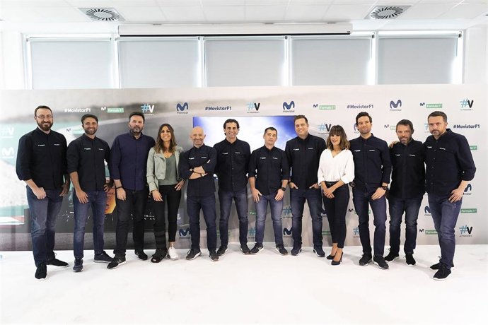 Presentación temporada Movistar F-1