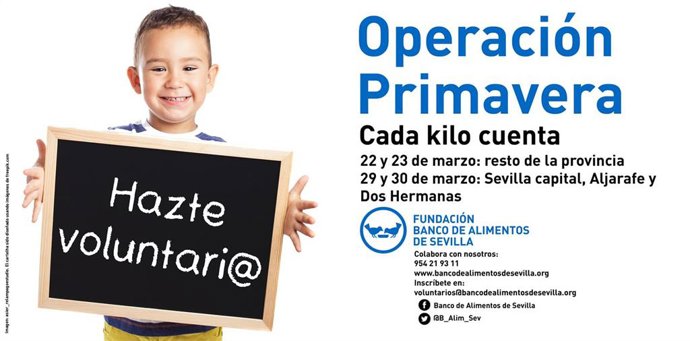 Operación Primavera 2019 del Banco de Alimentos de Sevilla