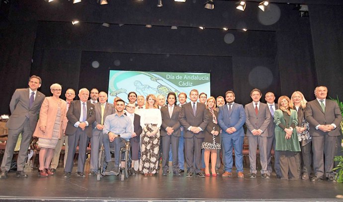 Premiados por el Día de Andalucía en la provincia de Cádiz
