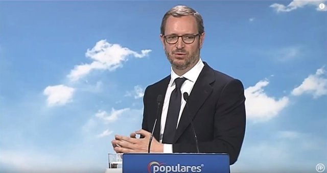 Rueda de prensa de Javier Maroto tras la reunión del Comité de Dirección del PP