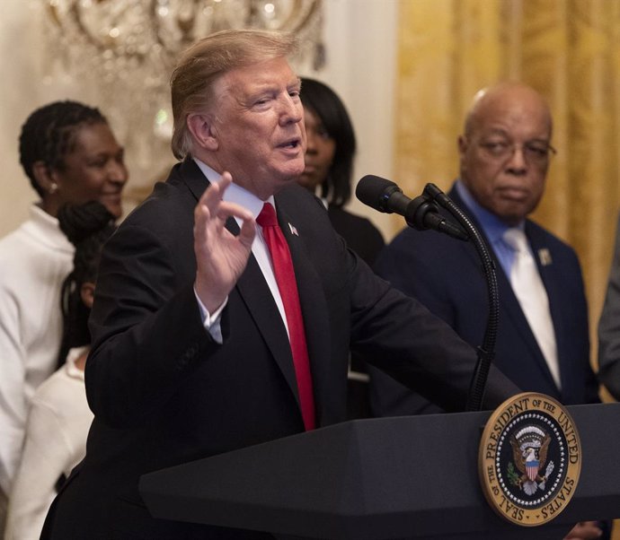 Trump hosts Black History Month reception at White House