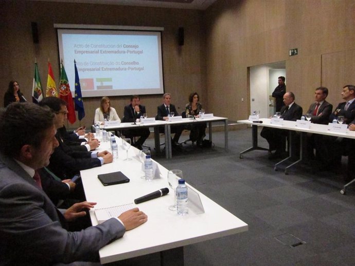 Constitución del Consejo Empresarial Extremadura - Portugal