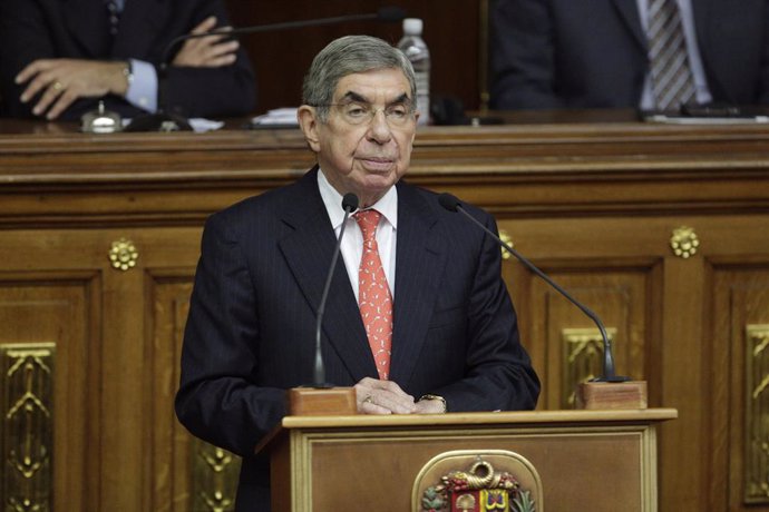 Oscar Arias, 1987 Nobel Peace Prize Laureate and former president of Costa Rica,