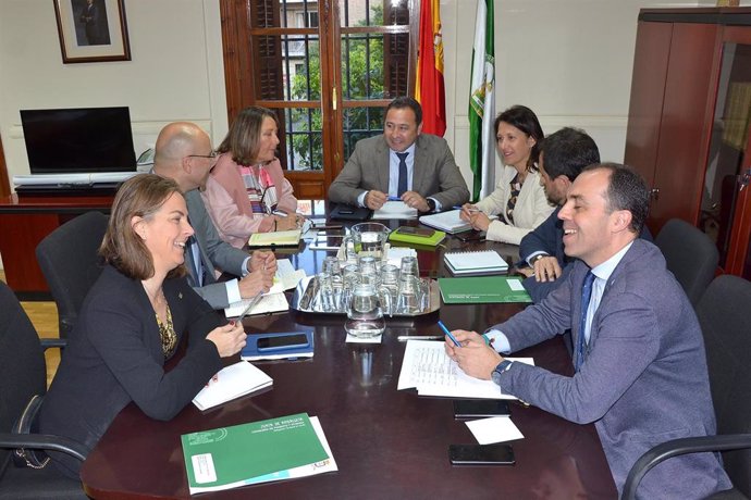 Sevilla.- Primera reunión de coordinación de los nuevos delegados de la Junta pa