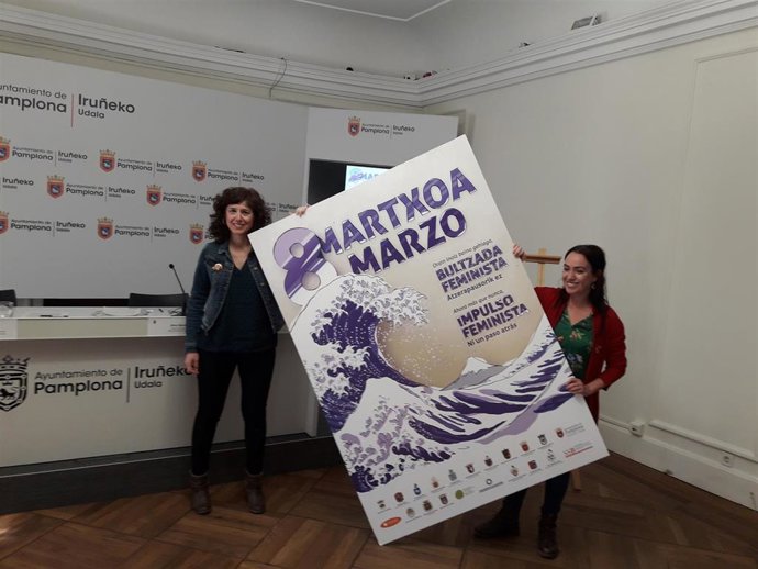 El Ayuntamiento de Pamplona celebrará el Día Internacional de las Mujeres llaman