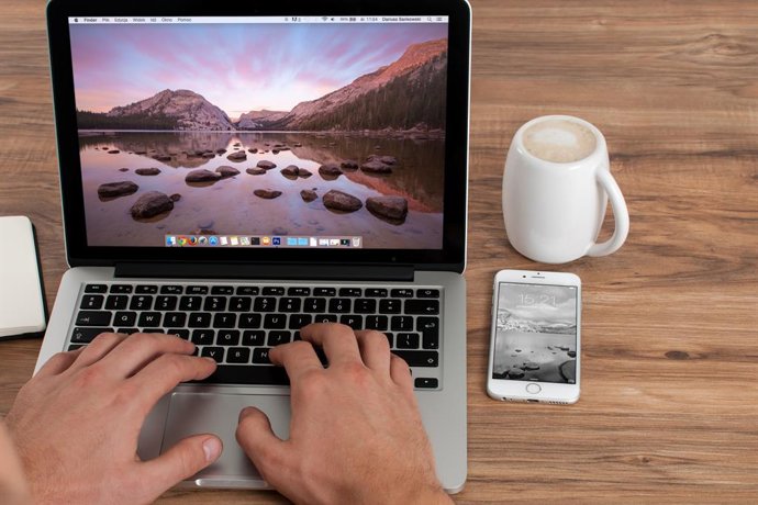 Escritorio de ordenador Mac Macintosh Apple