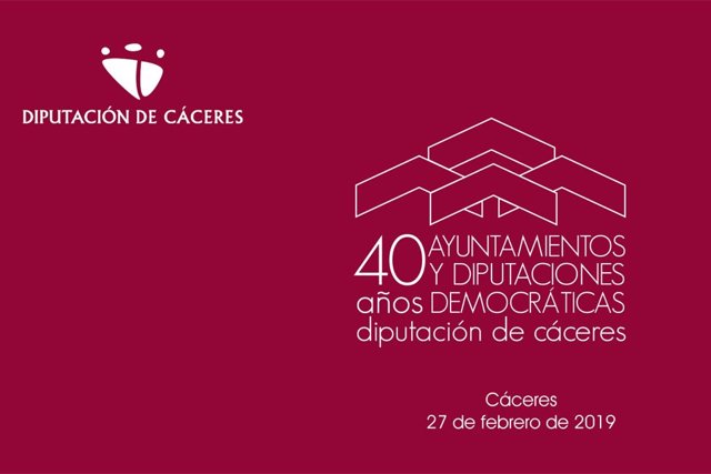 La Diputación de Cáceres celebra 40 años de ayuntamientos y diputaciones