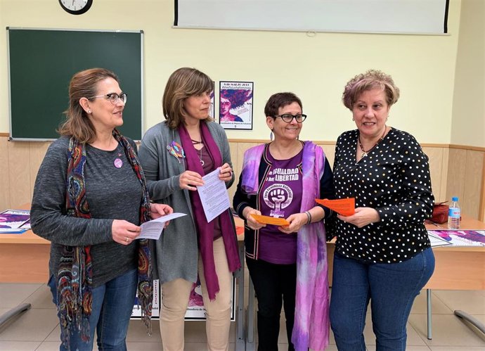 Rueda de prensa Coordinadora de Mujeres de Valladolid sobre el 8M