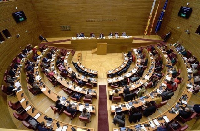 Pleno de Les Corts Valencianes