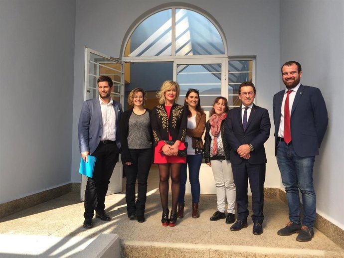 El consejero de Educación, Genaro Alonso, en Infiesto