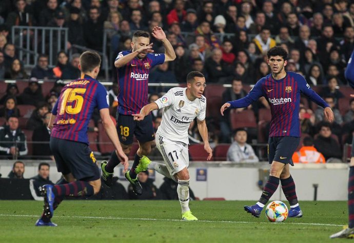 Soccer: Copa del Rey - FC Barcelona v Real Madrid