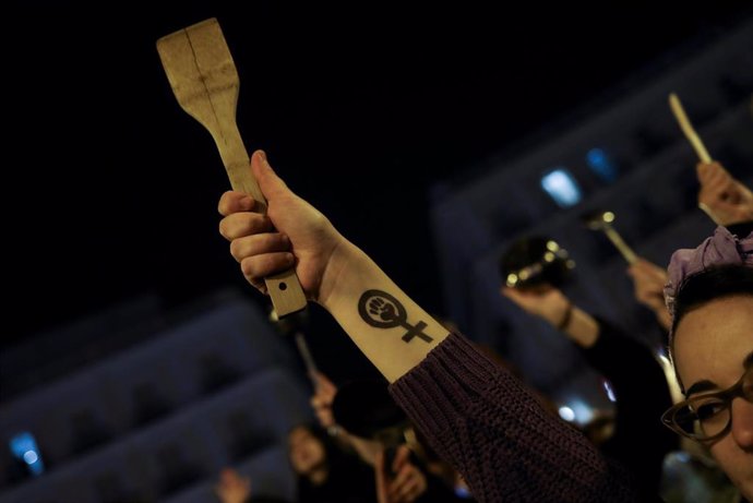 Arranca la huelga feminista en Madrid