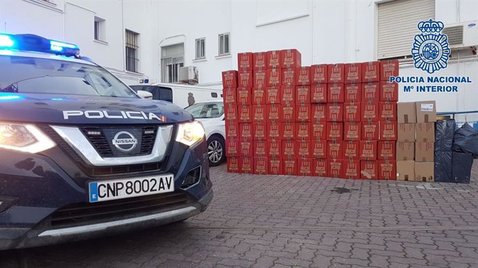 Nota De Prensa: Intervenidas En La Línea De La Concepción Más De 20.000 Cajetill