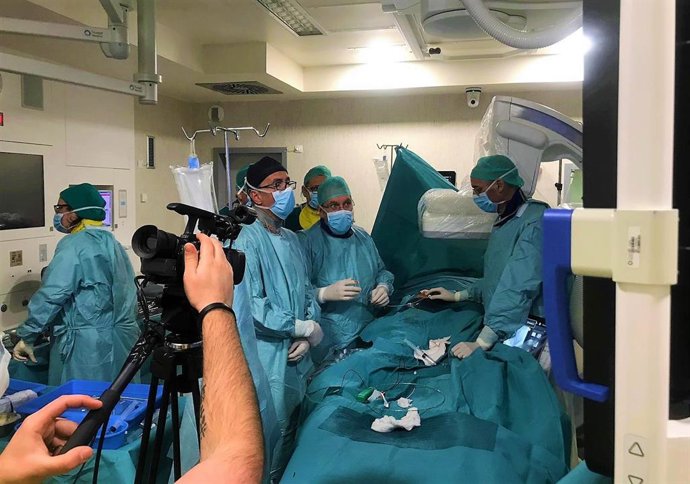 Grabación en quirófano