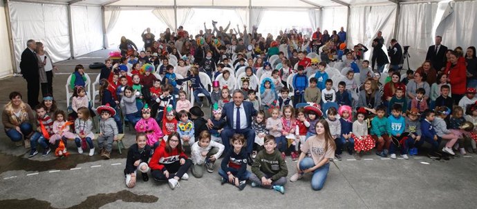 Revilla en un colegio de Laredo