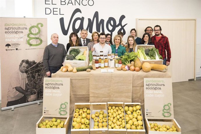 Zaragoza.- Ibercaja colabora con Gardeniers para la distribución de fruta ecológ
