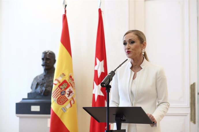 Rueda de prensa de Cristina Cifuentes