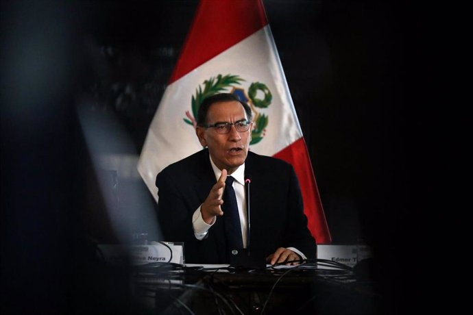 El presidente de Perú, Martín Vizcarra