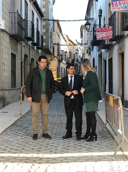 Francisco Reyes visita Baeza