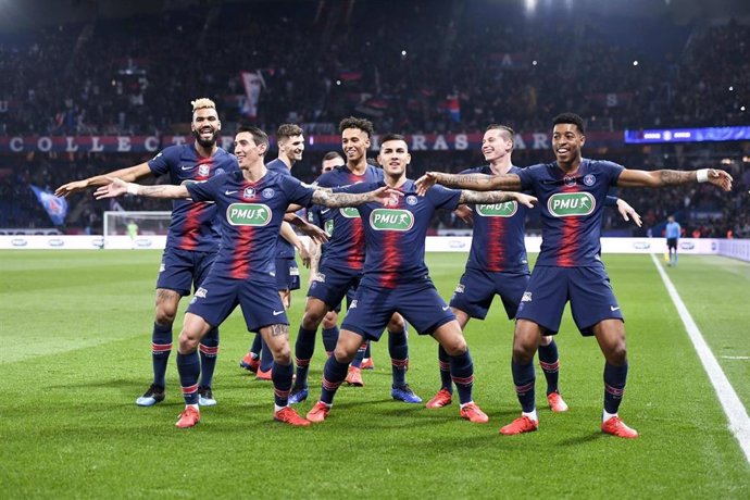 PSG celebra un gol