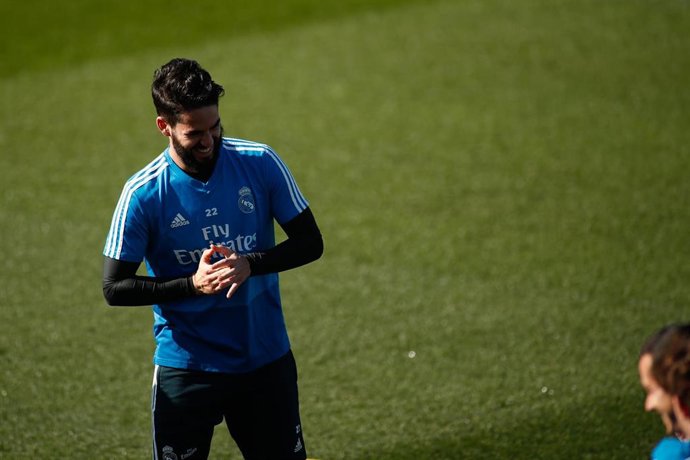 Soccer: Copa del Rey - Real Madrid training day