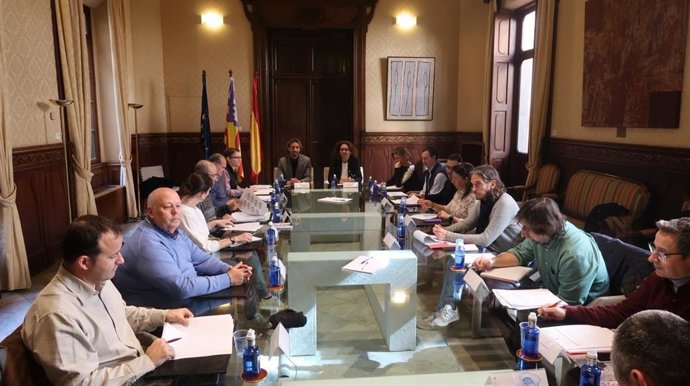 La Mesa Sectorial de Servicios Generales de la CAIB reunida este miércoles