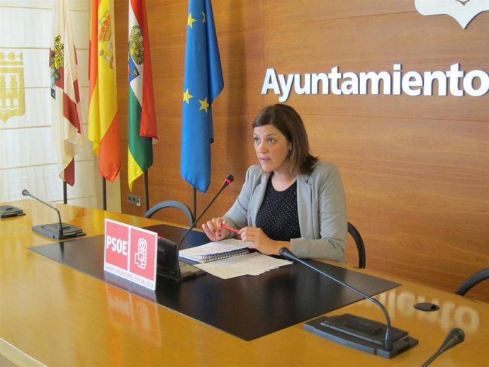 La concejal del PSOE, María Marrodán           