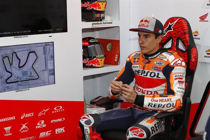 El piloto español de MotoGP Marc Márquez
