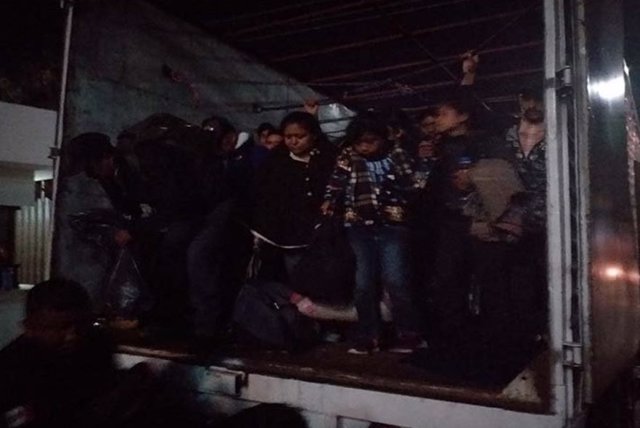 Rescatan a 234 migrantes ilegales en "condiciones infrahumanas" en Chiapas (Méxi