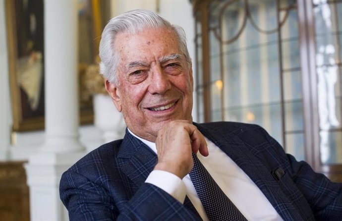 Mario Vargas Llosa, a Santander. 