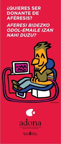 El Banco de Sangre de Navarra y Adona inician una campaña para aumentar el númer
