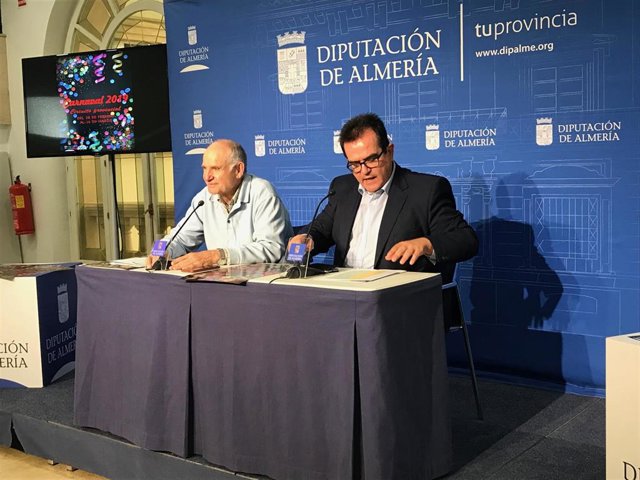 El diputado de Cultura, Antonio Jesús Rodríguez, en la presentación del Carnaval