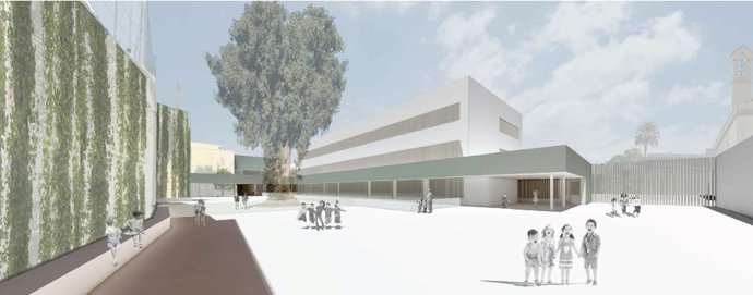 Nuevo CEIP en la zona de los Jardines del Valle de Sevilla