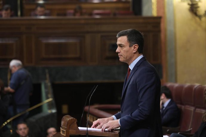 Comparecencia de Pedro Sánchez para informar al Congreso de las sociedades de su