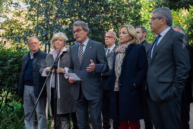 Artur Mas y otros miembros del anterior Govern se pronuncian sobre la sentencia 