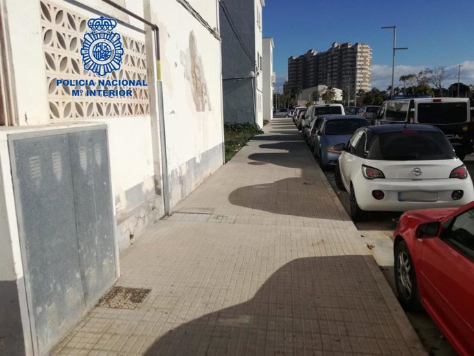 Calle del suceso violento