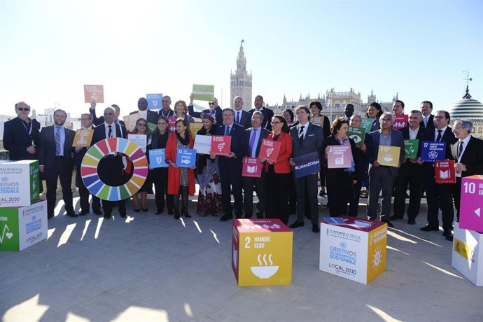 Firma de Compromiso de Sevilla en el encuentro de Naciones Unidas
