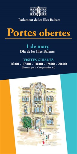 El Parlament obre les seves portes aquest divendres i ofereix visites guiades