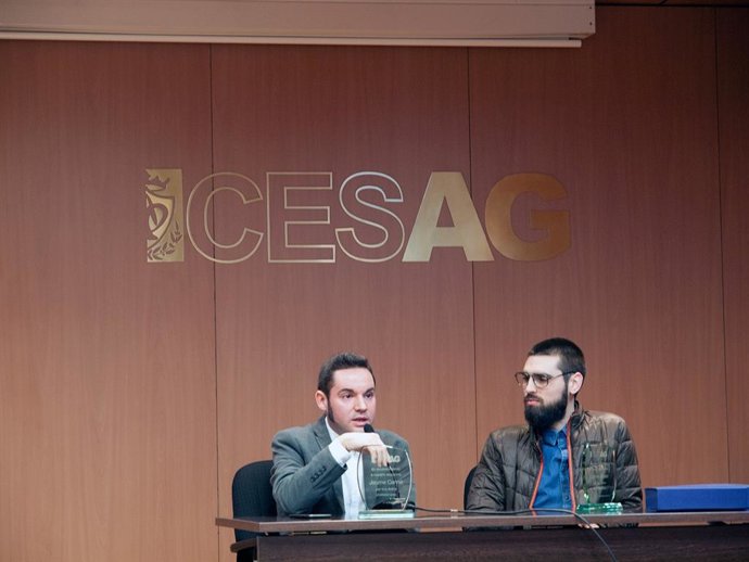 El CESAG homenajea a sus exalumnos Jaume Carrió y Carles Bover