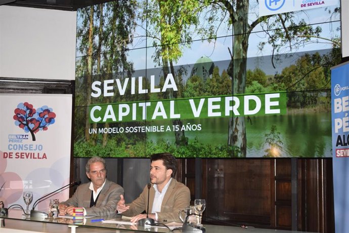Sevilla.- 26M.- Beltrán Pérez propone un "anillo verde" en torno la SE-30 y reno