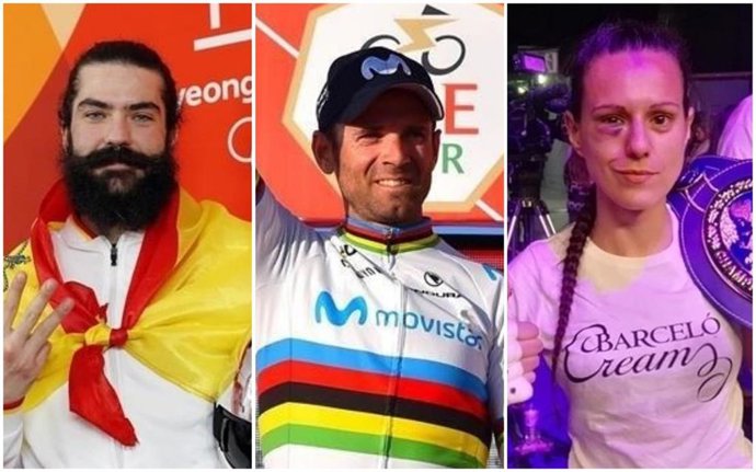 Regino Hernández, Alejandro Valverde y Joana Pastrana, Premios Nacionales del De