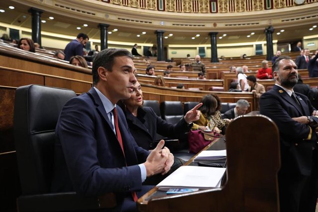 Comparecencia de Pedro Sánchez para informar al Congreso de las sociedades de su