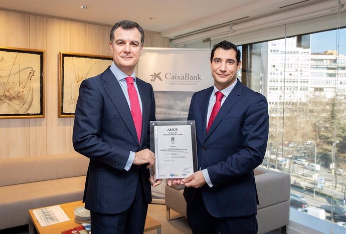 Caixabank AM obtiene el certificado de Aenor sobre calidad en toda su cadena de 