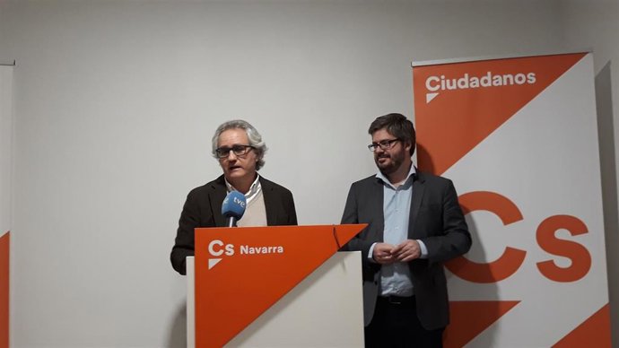 Carlos Pérez-Nievas, candidato de Ciudadanos al Gobierno de Navarra
