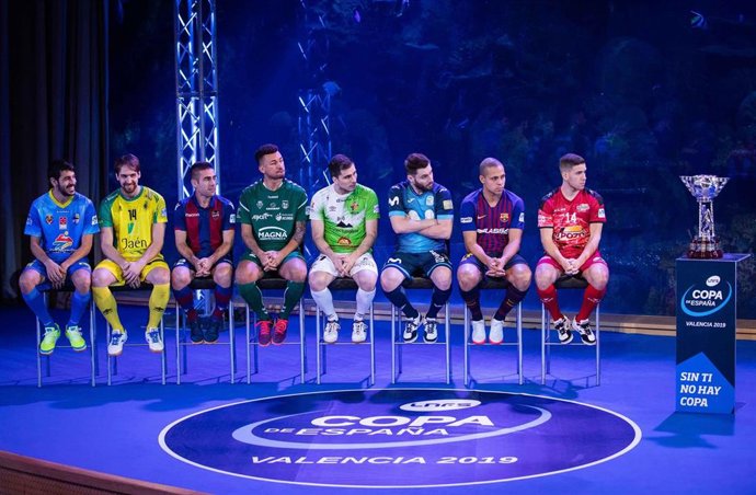 Equipos clasificados para la Copa de España de fútbol sala Valencia 2019