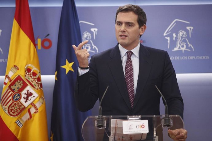 Declaraciones del líder de Ciudadanos, Albert Rivera, tras la convocatoria del G