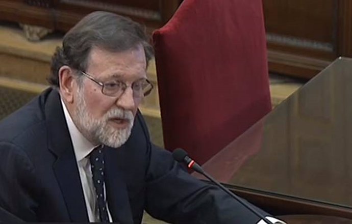 Mariano Rajoy declara en el Tribunal Supremo por el juicio al 'procés'