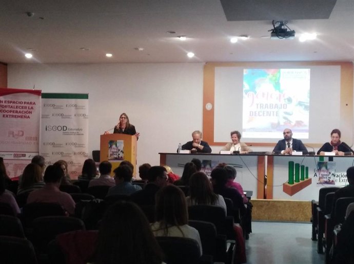 Inauguración jornadas CCOO y UGT
