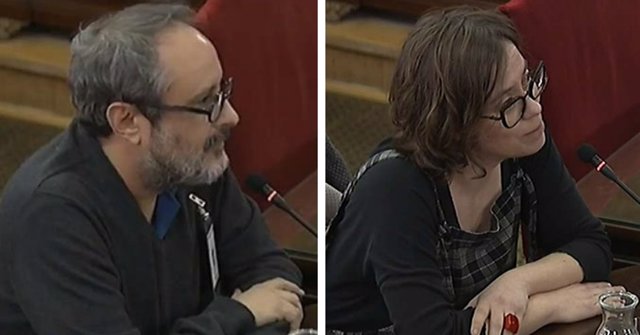 Antonio Baños y Eulalia Reguant declaran como testigos en el Supremo por el juic